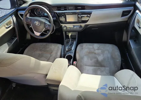 2015 Toyota Corolla L из США, поврежденный, VIN 2T1BURHE2FC480817